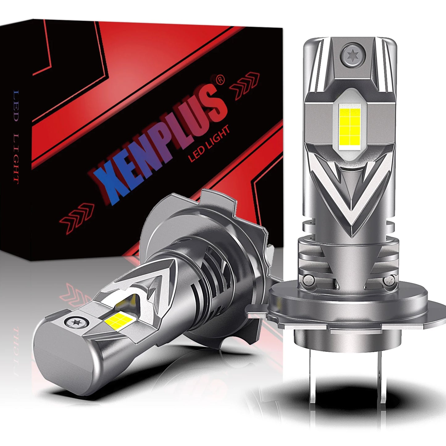Super Bright W9S H7 7535 CSP Chip 12V 30W 5400LM 6500k Car Led H7 Headlight Bulbs