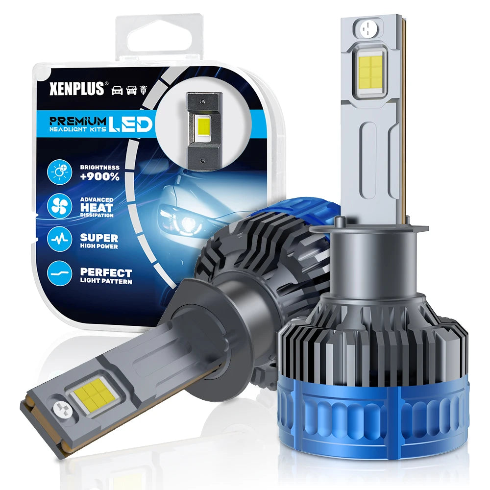 Xenplus Super Bright F66 Hb4 9006 140W 3570 Chips 40000Lm 9005 9006 Projector Car Led Headlight Bulb