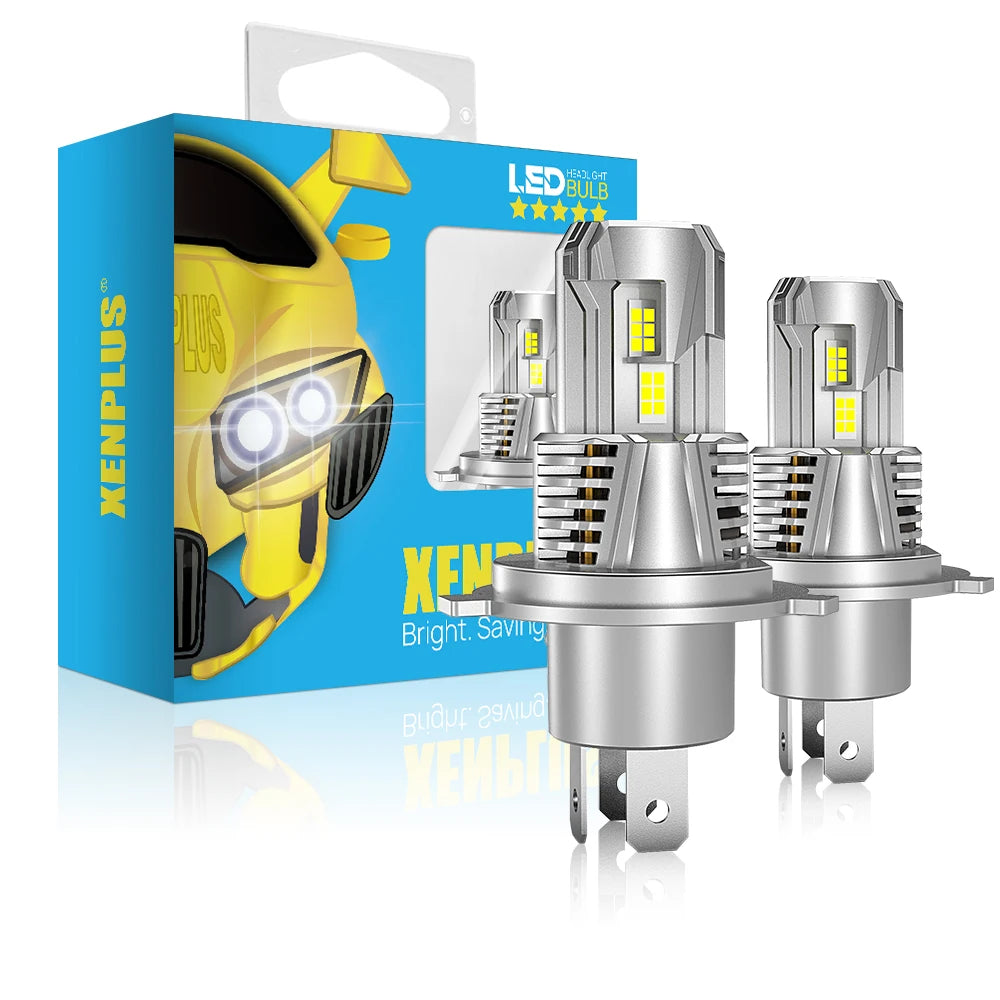2025 Xenplus New Quick Easy Installation Plug & Play W10 Wireless H1 H4 H7 H11 9004 Car Bulb 100W 2000lumen Car Led Headlights