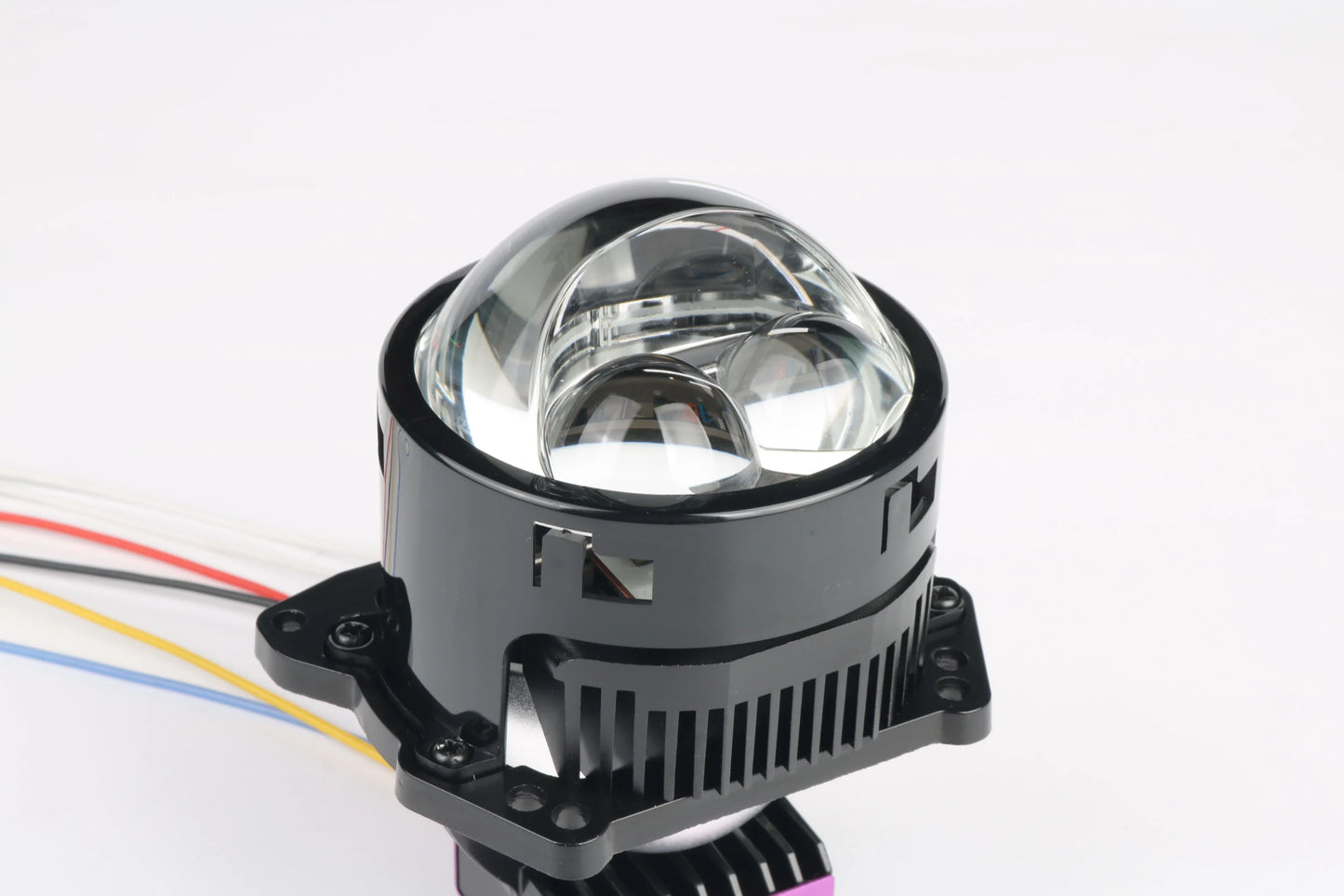 New Arrival LP38 6500K 60000LM 3 Inch Non Destructive Dual Lamp Cup Highlight Strobe Lens Bi LED Laser Projector Bulbs