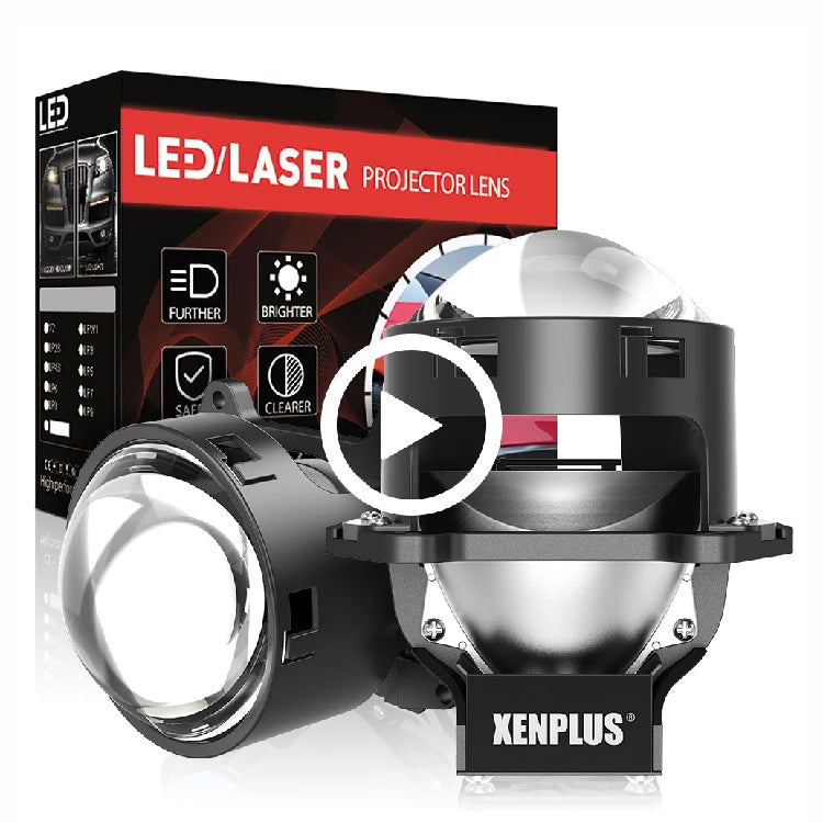 Manufacturer Xenplus LP26 130W 3 INCH 30000LM IP68 RHD/LHD 12V 6000K Car Fog Light H4 Mini LED Projector Lens