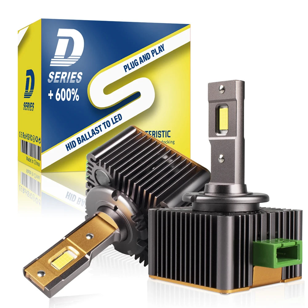 Xenplus DA6 D1S LED 20000Lm 6500K 15 Chips Halogen & Xenon Headlights Car Led Headlight Bulb