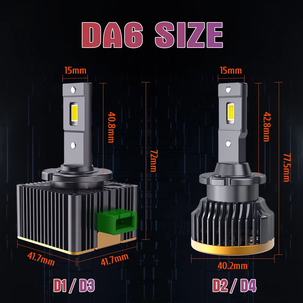 Xenplus DS7 D1S D2S D3S D4S D5S Led 70W Hid To Led Conversion Kit Plug and Play Led Headlight Bulb for Car