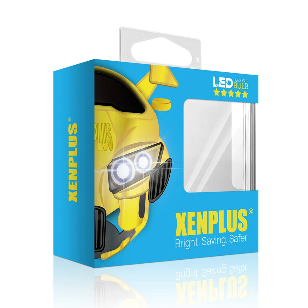 2025 Xenplus New Quick Easy Installation Plug & Play W10 Wireless H1 H4 H7 H11 9004 Car Bulb 100W 2000lumen Car Led Headlights
