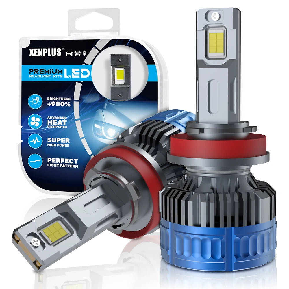 Xenplus Super Bright F66 Hb4 9006 140W 3570 Chips 40000Lm 9005 9006 Projector Car Led Headlight Bulb