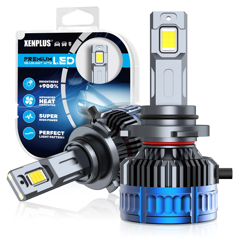 Xenplus Super Bright F66 Hb4 9006 140W 3570 Chips 40000Lm 9005 9006 Projector Car Led Headlight Bulb