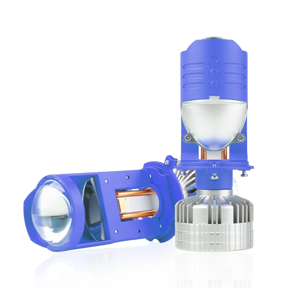 Xenplus Wholesale Price Newest Led Headlight Mini Projector Lens H4 Led Headlight Bulbs 130W 45000lm Bi Car Led Projector Lens