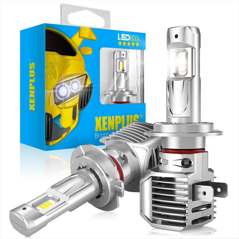 2025 Xenplus New Quick Easy Installation Plug & Play W10 Wireless H1 H4 H7 H11 9004 Car Bulb 100W 2000lumen Car Led Headlights