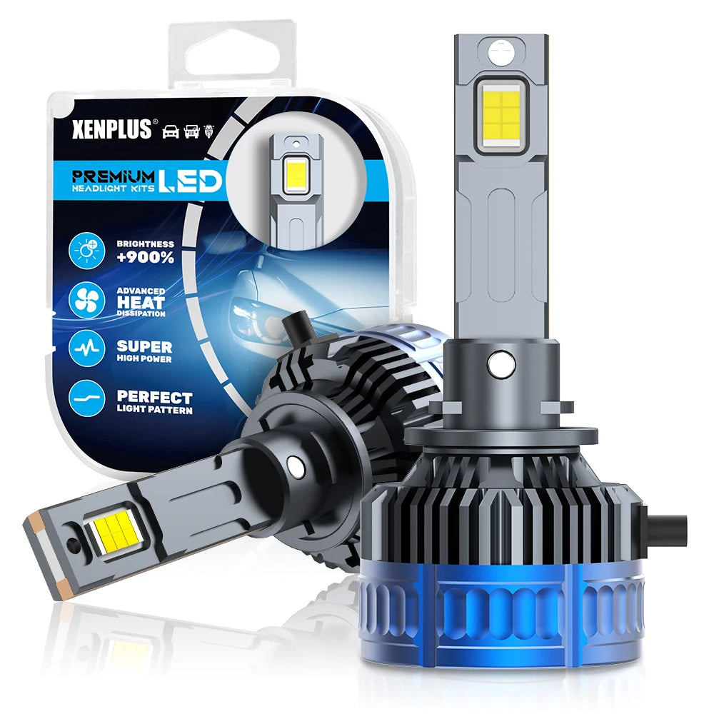 Xenplus Super Bright F66 Hb4 9006 140W 3570 Chips 40000Lm 9005 9006 Projector Car Led Headlight Bulb