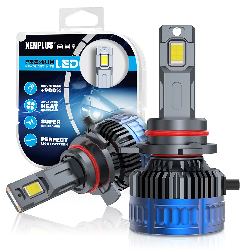 Xenplus Super Bright F66 Hb4 9006 140W 3570 Chips 40000Lm 9005 9006 Projector Car Led Headlight Bulb