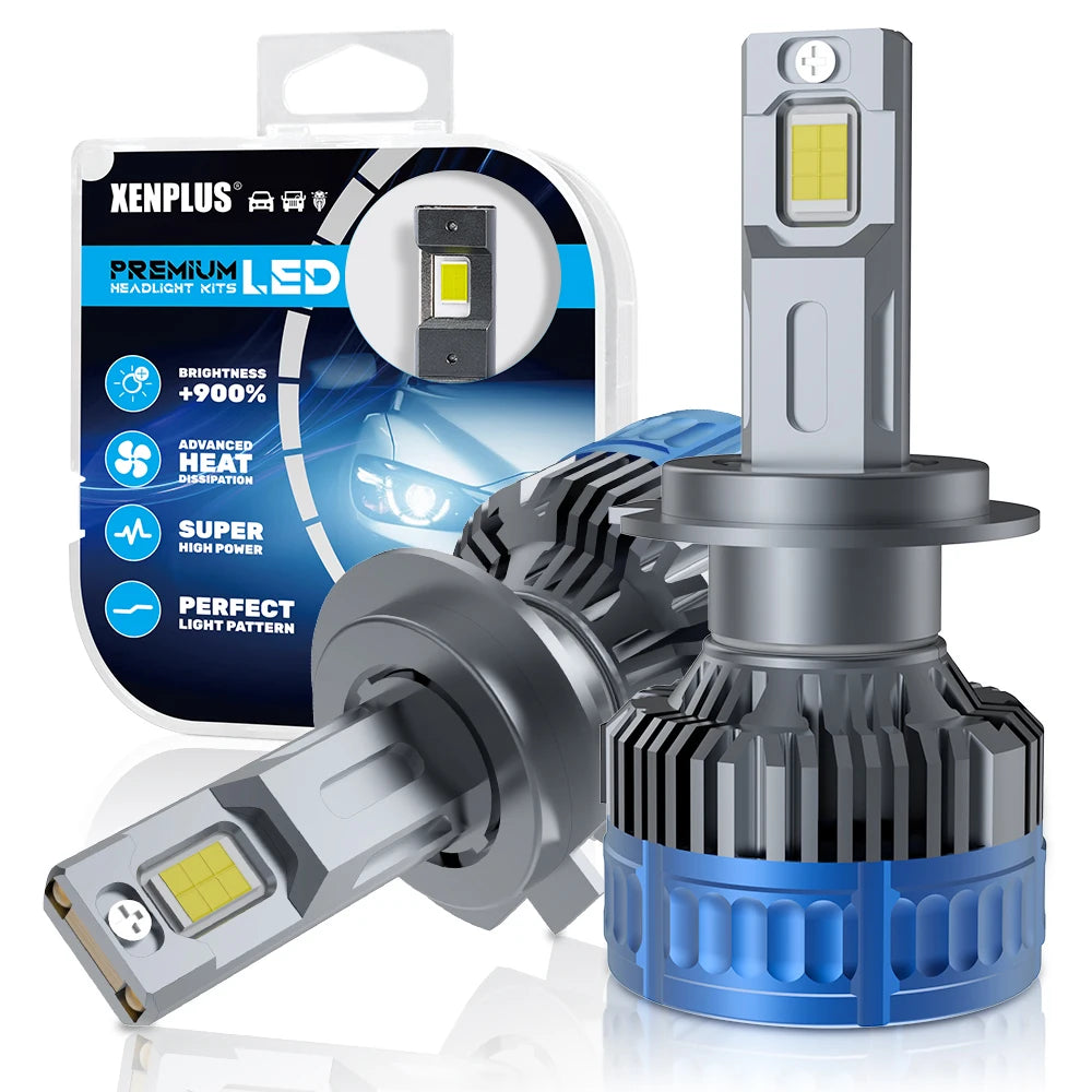 Xenplus Super Bright F66 Hb4 9006 140W 3570 Chips 40000Lm 9005 9006 Projector Car Led Headlight Bulb