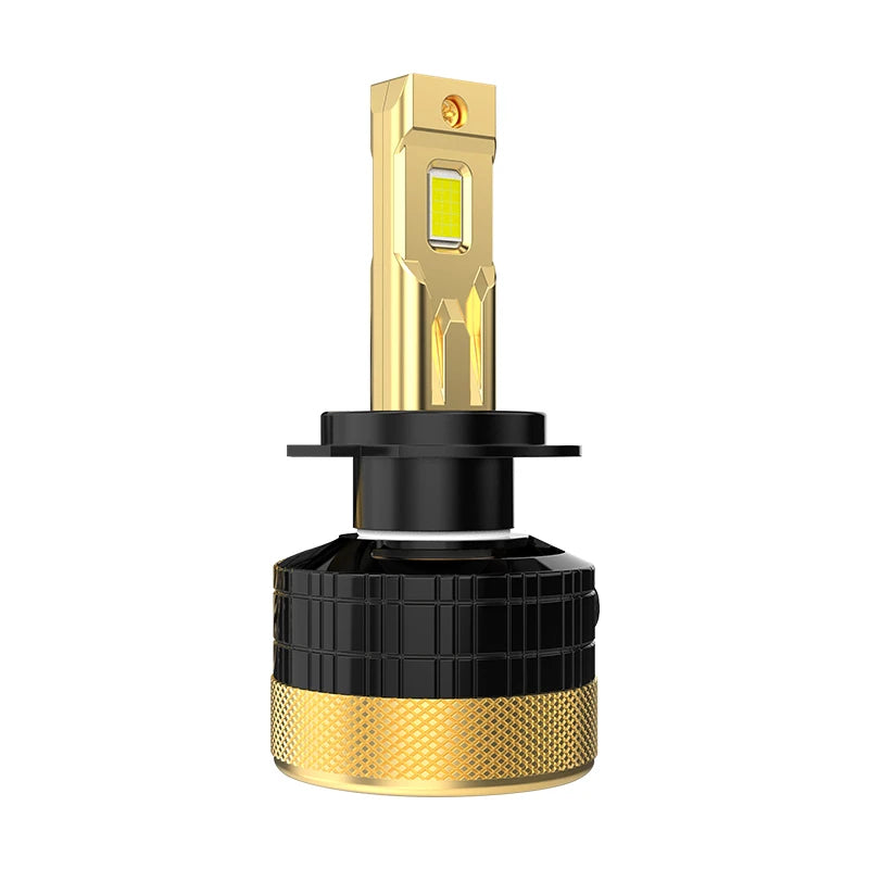 Xenplus Super Bright Golden H7 Single Base 6000K 16000lm 240w H7 Led Headlights H4 Led Headlight Bulb for Universal Car