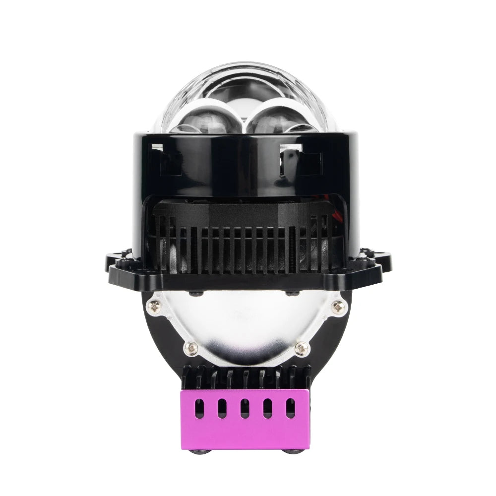 New Arrival LP38 6500K 60000LM 3 Inch Non Destructive Dual Lamp Cup Highlight Strobe Lens Bi LED Laser Projector Bulbs