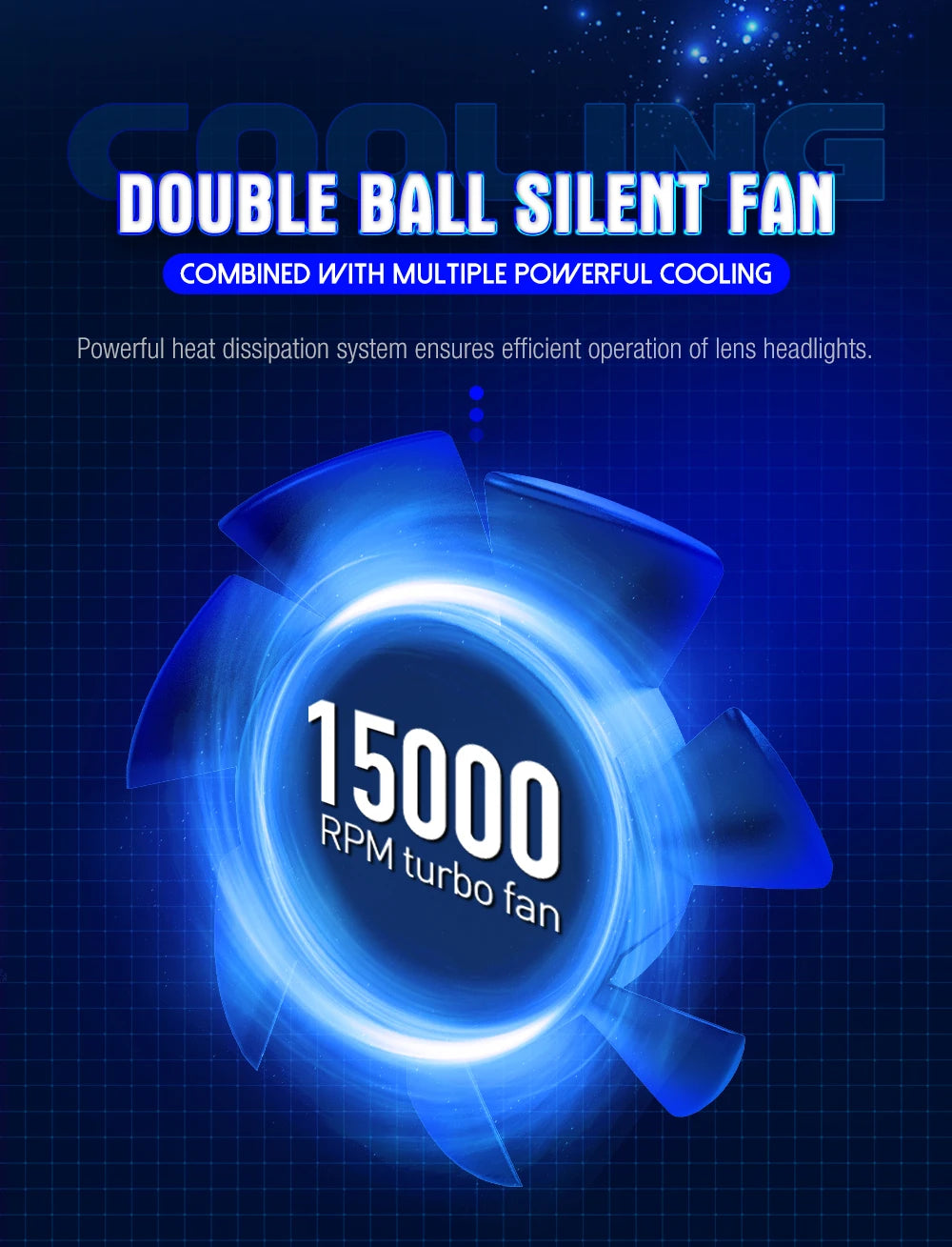 XENPLUS LP23 2.5 INCH 110W RHD/LHD 12V 10000LM 6000K IP68 H4 Led Light Car Led Headlight Bulb Led Projector Lens