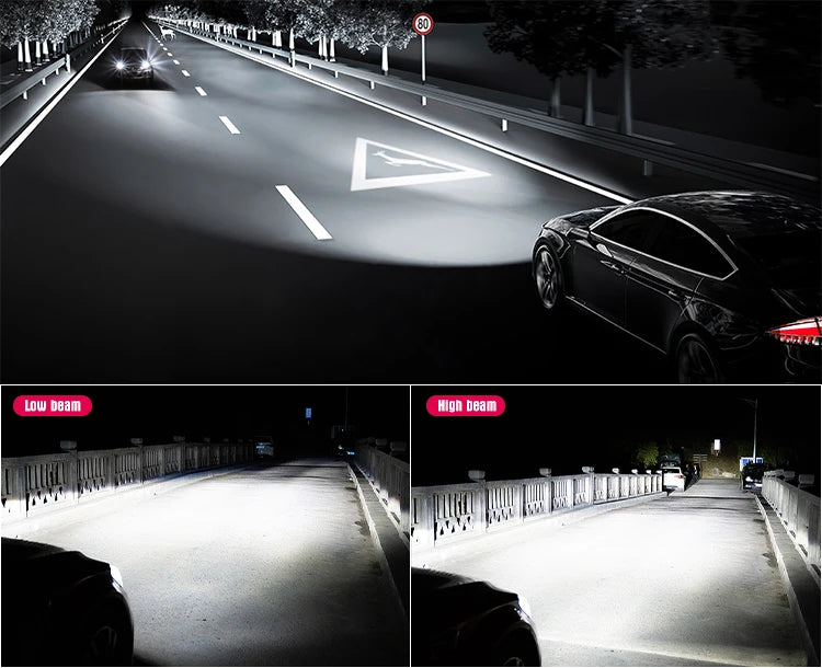 Xenplus Hot Sale High Quality LP45 60w 2.5 Inch Bi Led Lens With Universal Bracket Car Styling Modification Retrofit Headlights