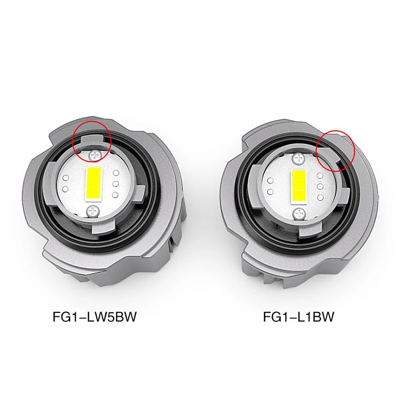 FG1 9-18V 52W 9600lm GC7535 Chip White and Yellow Color Car 9006 H11 Led Fog Light With Fan Reversing Lamp