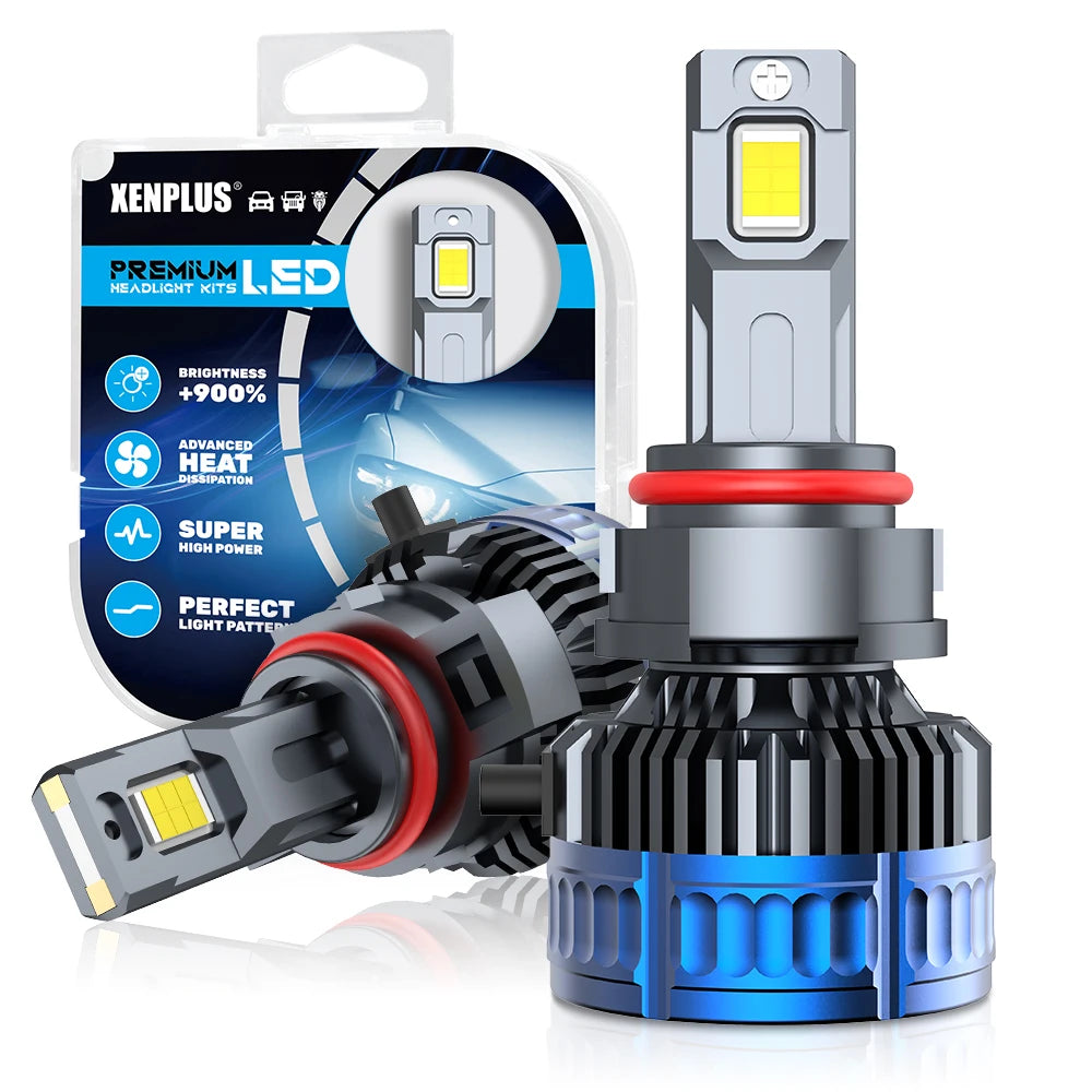 Xenplus Super Bright F66 Hb4 9006 140W 3570 Chips 40000Lm 9005 9006 Projector Car Led Headlight Bulb