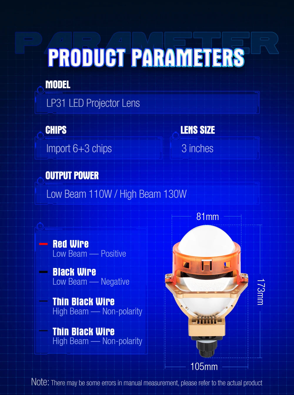 XENPLUS LOW PRICE LP31 3 INCH 110W RHD/LHD 12V 40000LM 6000K IP68 Car Fog Light Bi Led Projector Lens