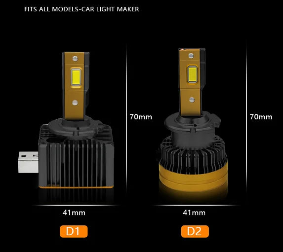 2025 Newest DA3 HID Headlight Bulb D1S D2S D3S D4S D5S D8S White Brightness Auto Led Headlight Bulbs