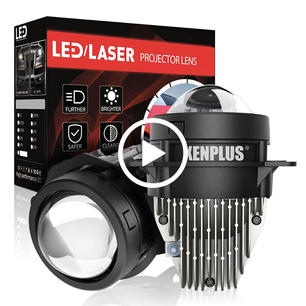 XENPLUS LED Lens LF5 3 INCH 12V 110W 30000LM 6000K IP68 Bi LED Projector Lens 3.0 Lens