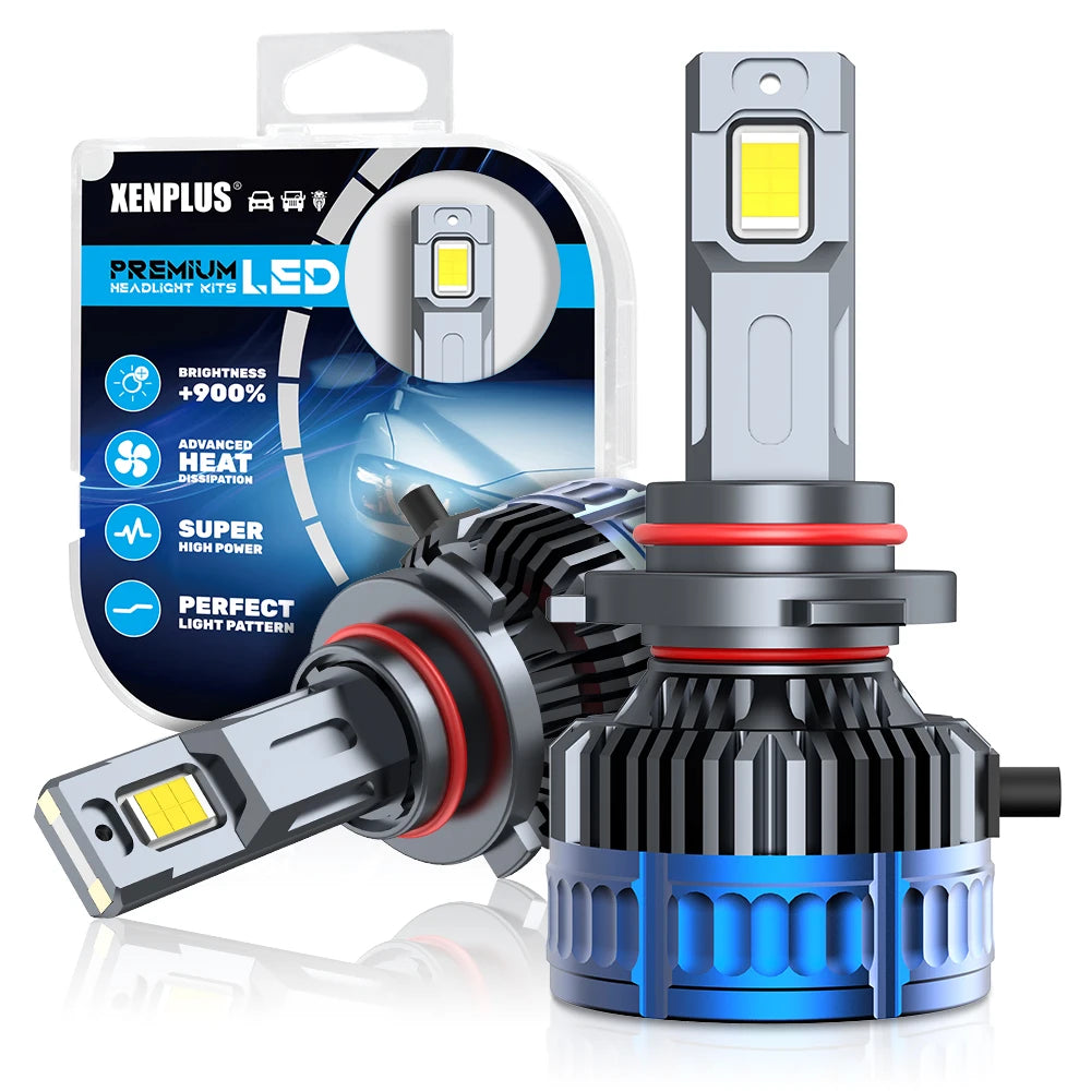 Xenplus Super Bright F66 Hb4 9006 140W 3570 Chips 40000Lm 9005 9006 Projector Car Led Headlight Bulb