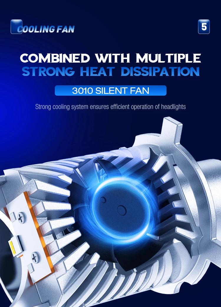 Xenplus 9~32V Low Beam 60W High Beam 70W 18000Lm Recessed Linear Led Spotlight With Anti Glare Lens Car Headlight