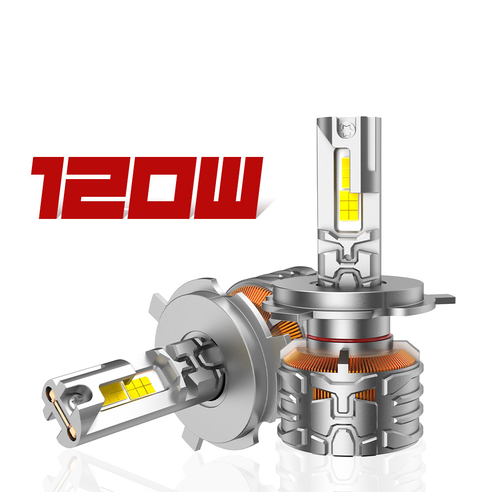 Xenplus X1 240w 50000lm Led Headlight Bulb Auto Lighting System High Low Beam Led Car Headlights Bulb H4 H7 H1 H3 H11 9005 9006