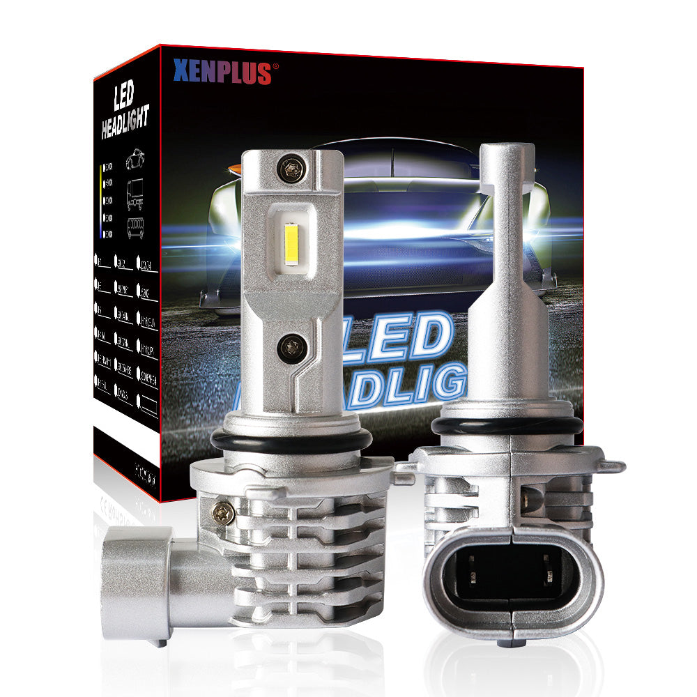 Xenplus LED Headlight W series W3 H4 H11 9005 9006 50W 6000LM fanless CSP Led Chip Motorcycle bulb