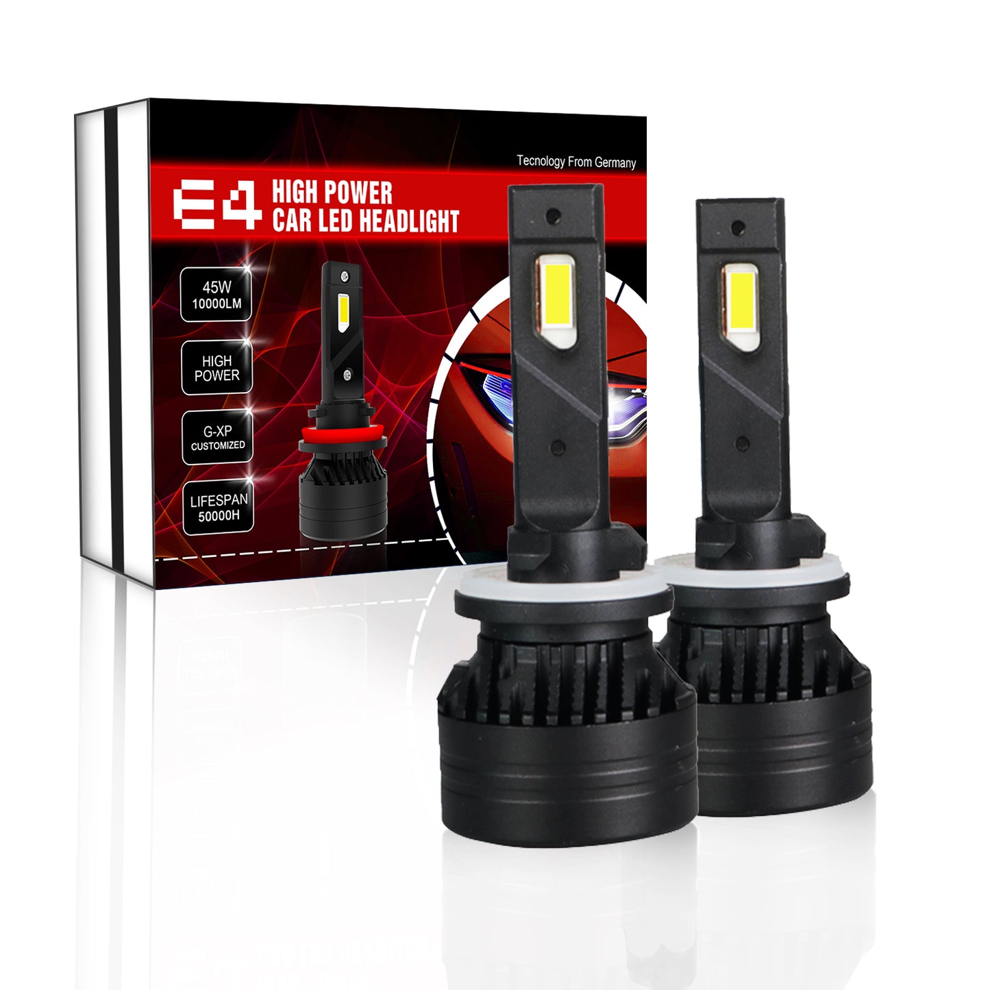 Xenplus E4 LED HEADLIGHT 90W 20000LM