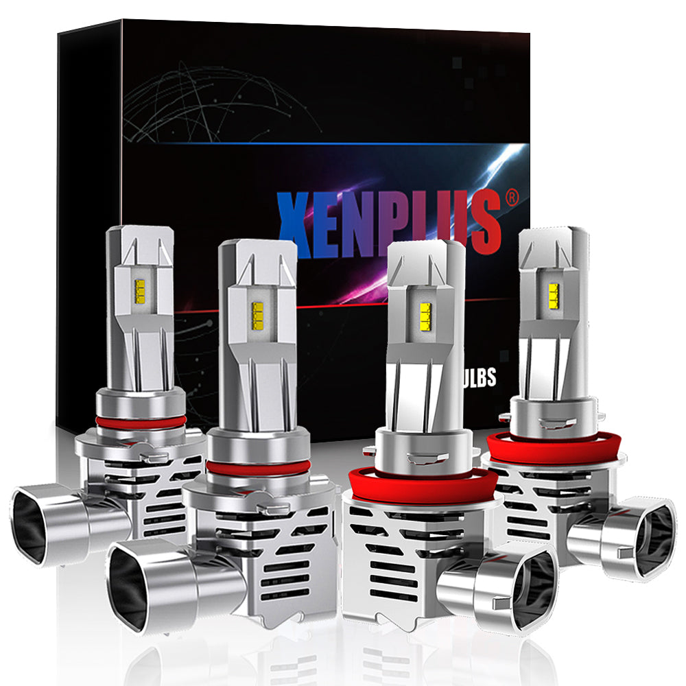 XENPLUS LED HEADLIGHT W1 50W 8000LM H1 H3 H4 H7 H11 H13 9004 9005 9006 9007 880 881 9012