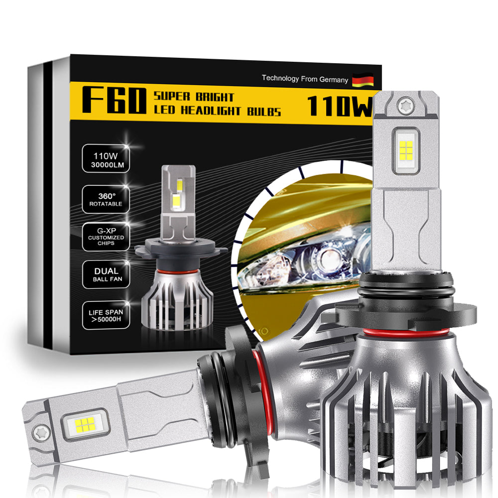 Xenplus LED Headlight F Series F60 Cheapest Price 110W 6500K 110W 30000LM Auto Fog Light Led Lamp
