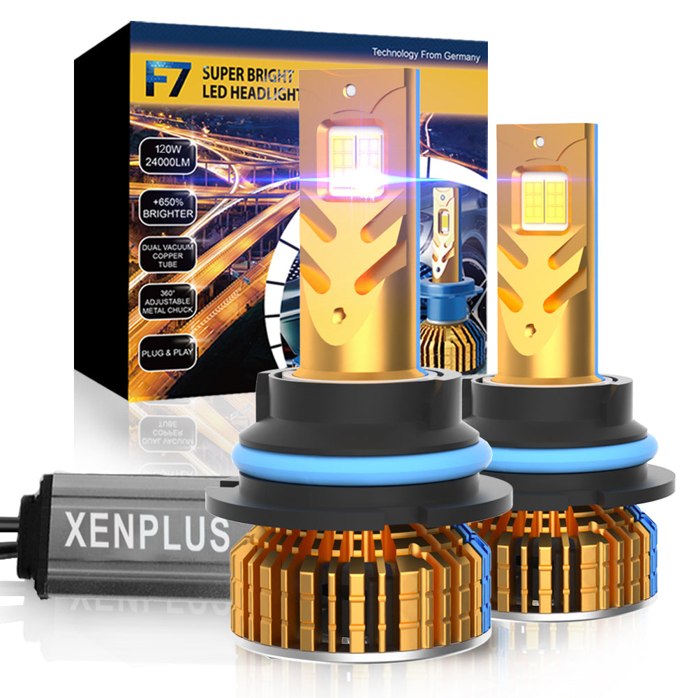 XENPLUS LED Headlight F Series F7 Hot Sell 120W 24000LM 12V 24V Car Fog Light