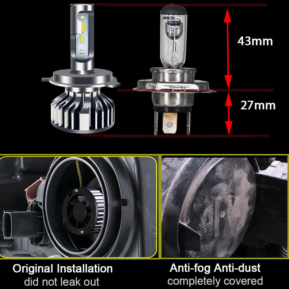BAISHIDE Car Lights H4 LED CANBUS LED H7 20000LM H11 Lamp for Car Headlight Bulbs H1 H3 H9 9005 9006 HB3 HB4 Fog Light 12V 24V