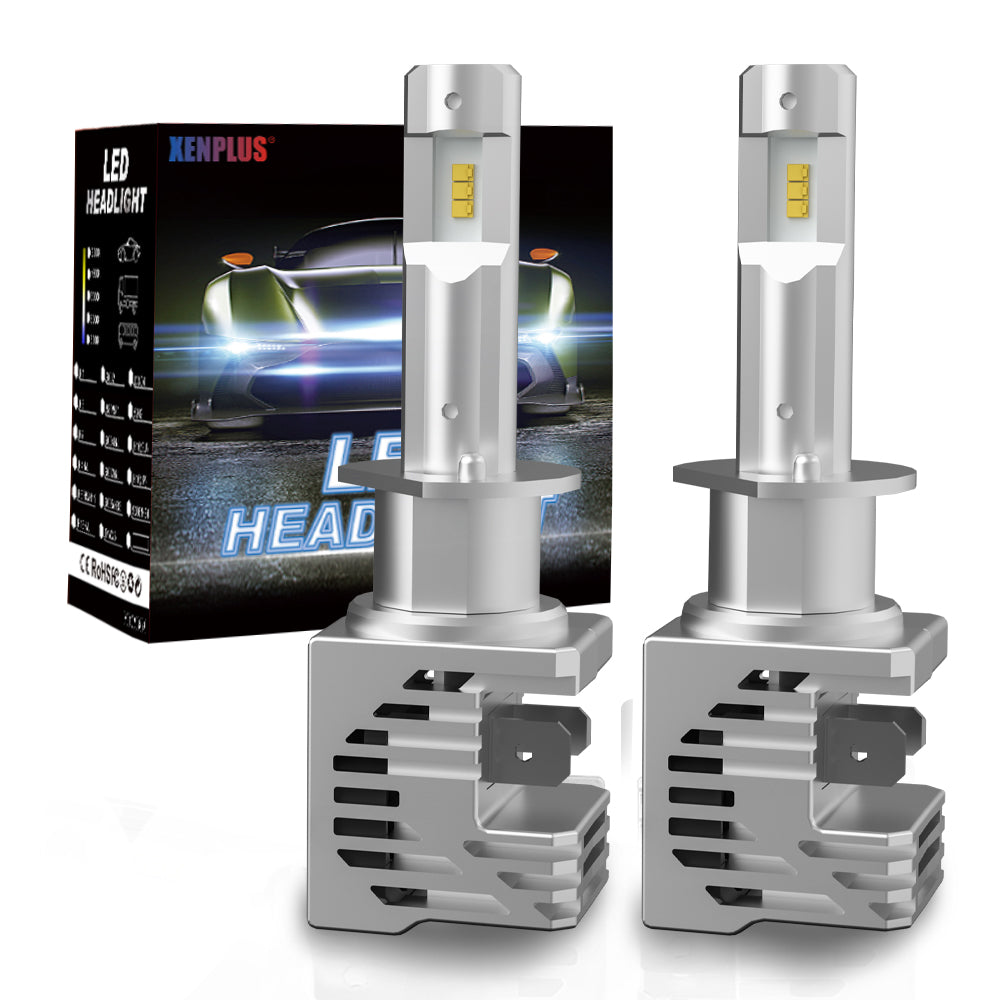 XENPLUS LED Headlight W5 W series 50W 6500LM 6500K Wireless All in One ZES CHIPS