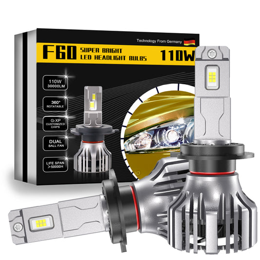 Xenplus LED Headlight F Series F60 Cheapest Price 110W 6500K 110W 30000LM Auto Fog Light Led Lamp
