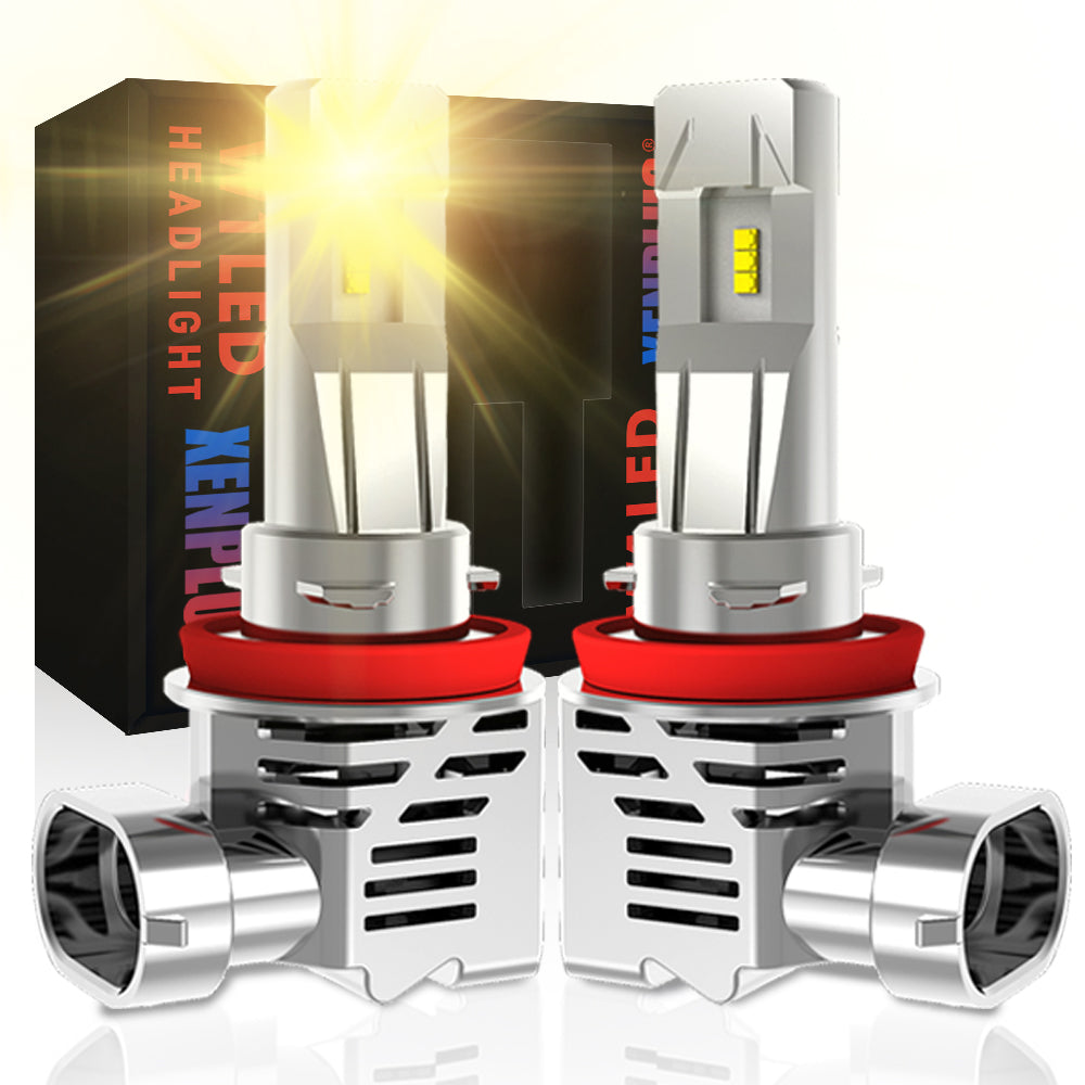 XENPLUS LED HEADLIGHT W1 50W 8000LM H1 H3 H4 H7 H11 H13 9004 9005 9006 9007 880 881 9012