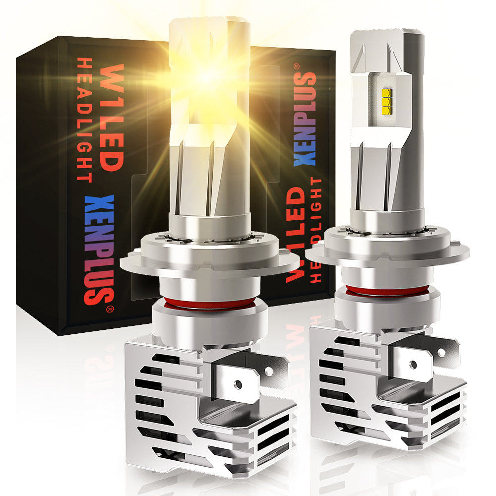XENPLUS LED HEADLIGHT W1 50W 8000LM H1 H3 H4 H7 H11 H13 9004 9005 9006 9007 880 881 9012