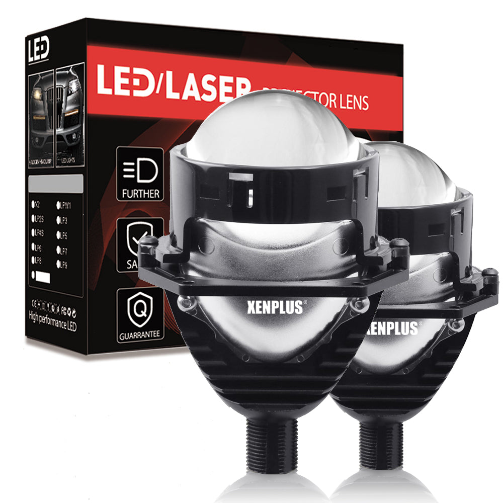 XENPLUS LED Projector Lens LP9 Super Bright 3.0 inch 100W 90W high low beam headlight 6500K