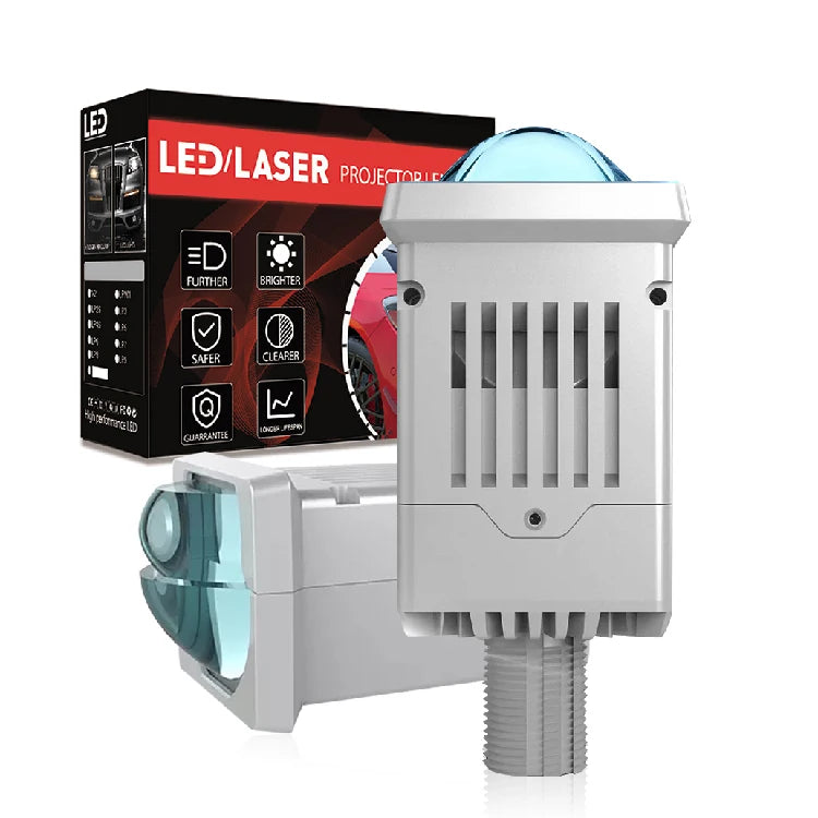 Low Price LP15 1.8 Inch 12V 20000LM 6500K LED 110W High Beam/LOW Beam 70W Car Headlight 10W Laser Projector Lens