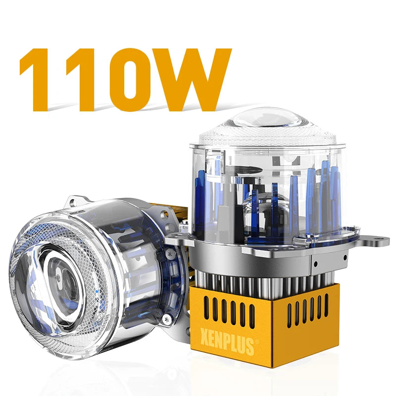 Custom Logo LAP01 3 Inch 12V 24V 6500k IP68 Waterproof Projector Headlight for Car Bi LED Projector Lens
