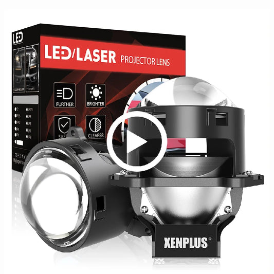 Manufacturer Xenplus LP26 130W 3 INCH 30000LM IP68 RHD/LHD 12V 6000K Car Fog Light H4 Mini LED Projector Lens