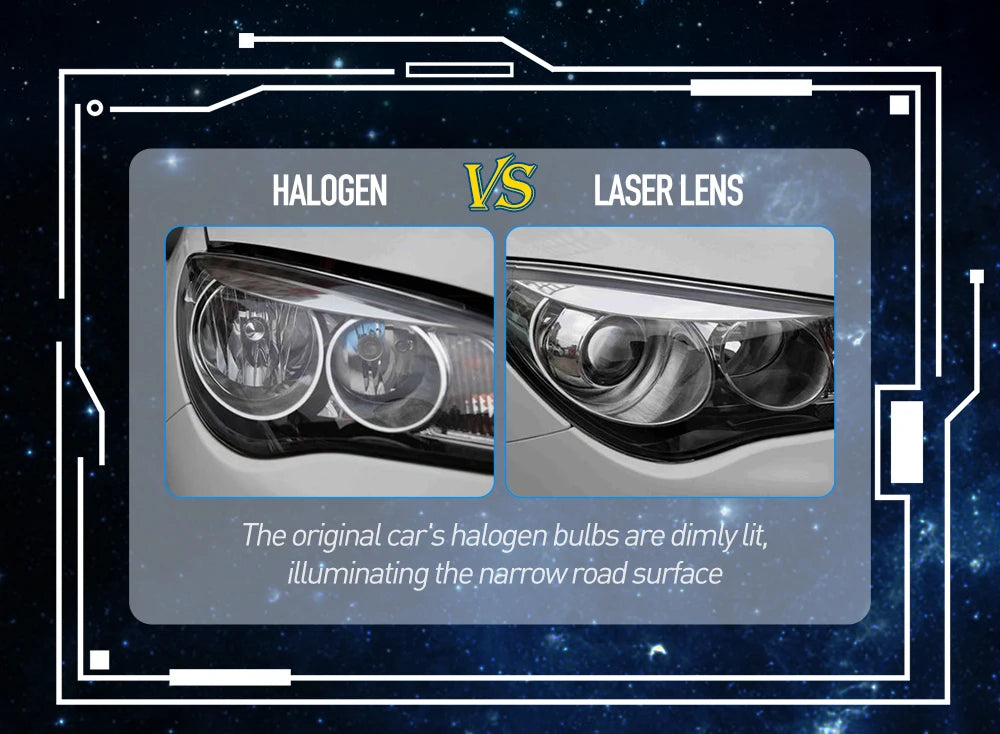 XENPLUS LP13 Bi LED Projector Lens 220W Laser 10W Car Fog Light 12V OSR Chips 3inch Light Bulb Accessories Wholesale