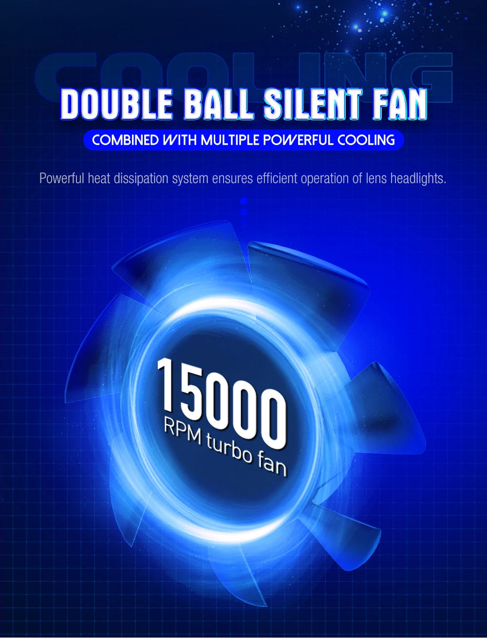 Custom Logo LAP01 3 Inch 12V 24V 6500k IP68 Waterproof Projector Headlight for Car Bi LED Projector Lens