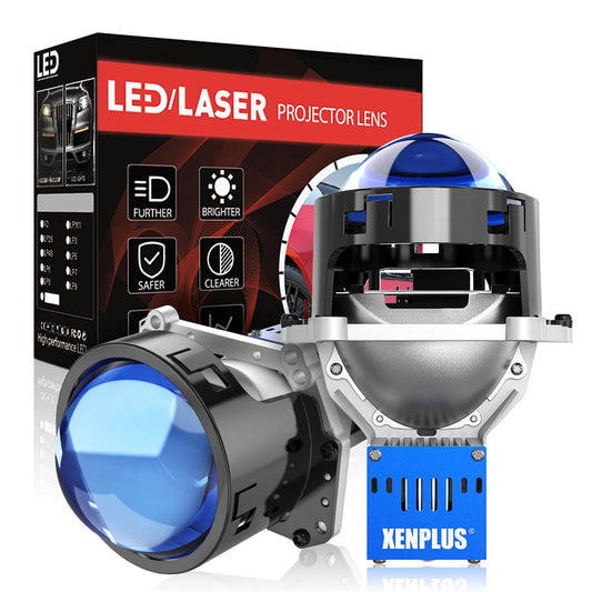RHD/LHD Projector Lens Xenplus Lp24 3.0 Inch 12V 150W 40000Lm Bi Led Projector Lens 6000K Ip68  Led Projector Lens
