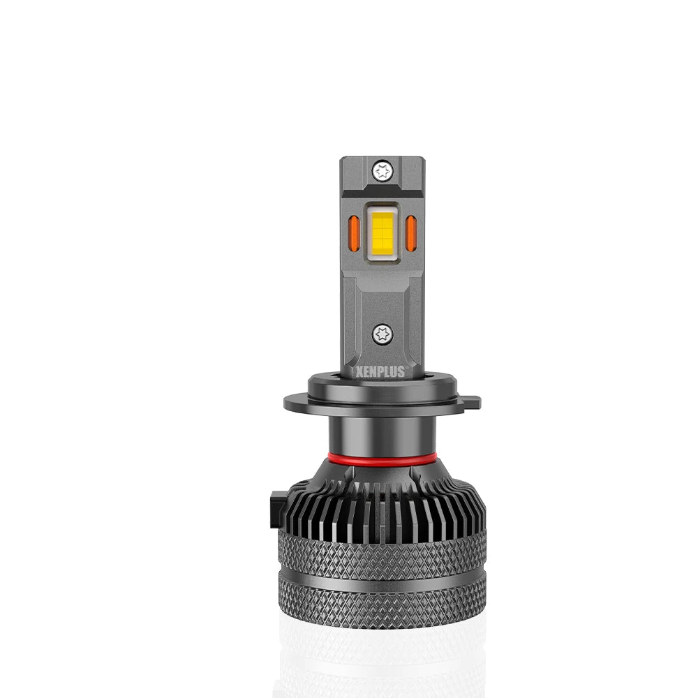 Xenplus High Power U20 120w 3570 Chip Ip67 Waterproof Super Bright 360 Degree Adjustable Beam Pattern H4 Led Headlight