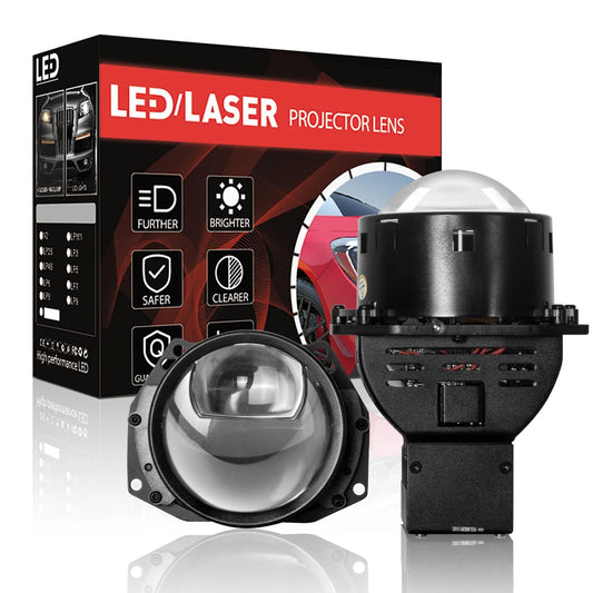 Xenplus Double Reflectors Bi Led Projector Lens 10W Laser Tube New 3.0 Universal 110W 40000LM 12V 20W Car Head Light