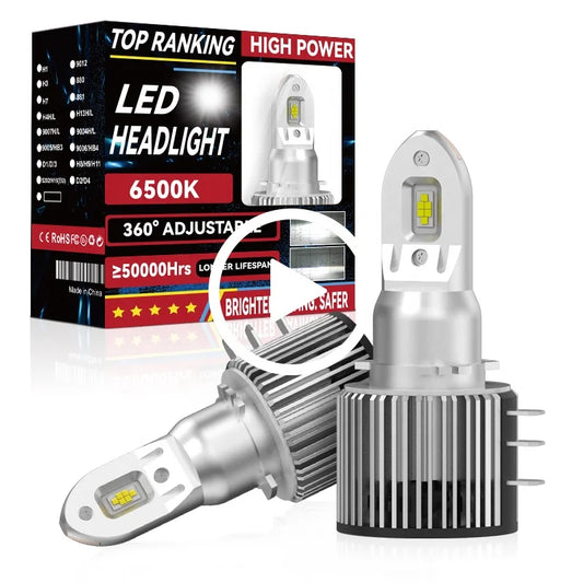 H15 70W 20000LM  Full Canbus LED Headlight Bulb for VW 1:1 Replace Halogen Bulbs H15 LED