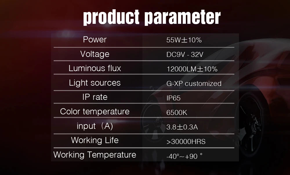 New Arrival High Power E7 H4 Dual G-XP Customized Chip Full Canbus DC9V-36V 110W 24000LM 6500K Car Led Headlight Bulbs AUXITO 9005/HB3 H11/H8/H9 LED Bulbs Combo, 50000LM Bright 6500K Cool White, 120W Fanless Light Bulbs, Pack of 4
