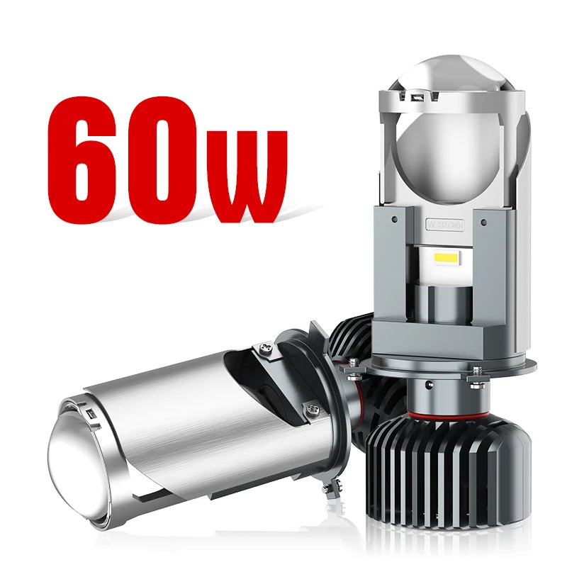Xenplus 60W 20000LM 6000K for P10 Mini Projector Lens With High Power Led Mini Lens Led Project Lens
