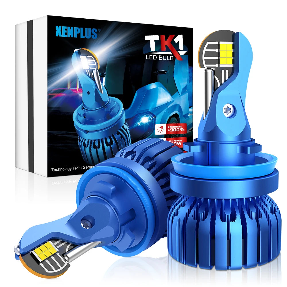TK1 880 H1 H3 H4 H7 H11 H15 9006 9005 12V 140W 48000LM 6500K 3570 CHIP IP68 Universal Car Lights Led Headlight Bulb